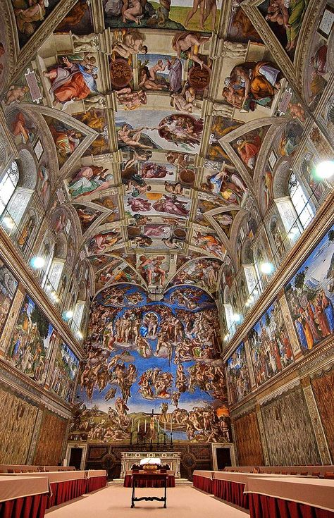 Sistine Chapel, Rome Michelangelo Paintings, Mckayla Maroney, Visit Rome, The Sistine Chapel, Sistine Chapel, Bucket Lists, Place Of Worship, Rome Italy, Places Around The World