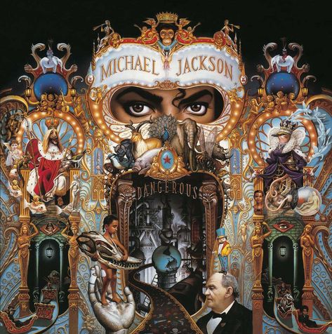 Michael Jackson-Dangerous Michael Jackson Album Covers, Teddy Riley, Michael Jackson Poster, Michael Jackson Dangerous, Pretty Reckless, Michael Jackson Wallpaper, Jackson Bad, Michael Jackson Art, Joseph Jackson