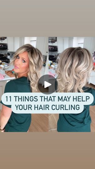 Rachel Bowling Hair, How To Get Curls At The Root, Triple Barrelled Hair Styles Medium, How To Section Hair For Curling, Curled Layered Hair, Hair Curling Tips, Over 60 Hairstyles, Thick Wavy Hair, Barrel Curls