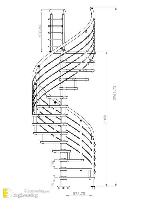 Spiral Staircase Outdoor, Spiral Staircase Plan, Stair Design Architecture, Spiral Stairs Design, Staircase Outdoor, Circular Stairs, Types Of Stairs, Detail Arsitektur, Staircase Design Modern