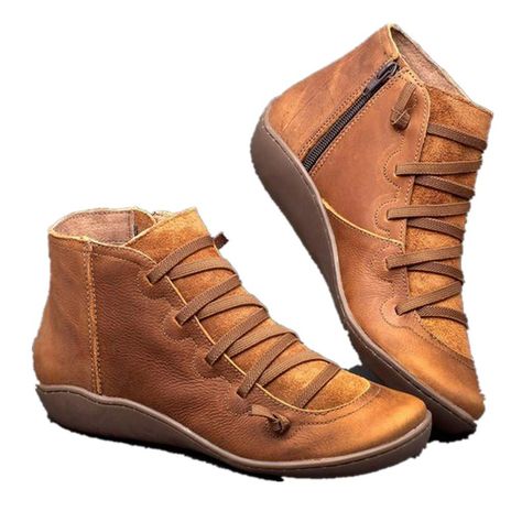 PRICES MAY VARY. ankle boots for women low heel 💕Best Gifts for Women/Wife/Girlfriend/💕Buy it Now💕 Today's Deals Big Promotion💕Buy 2 get 8% off Buy 3 get 10% off Buy 4 get 12% off,Buy 5 get 16% off Leather lining Lace-Up closure womens pointed toe ankle boots low block heel side zipper faux suede western booties womens perforated laser cut ankle boots slip on chunky stacked mid heel pointed toe booties women's platform ankle bootie round toe chunky heel zippers multi gorgeous bands casual hi Arch Support Boots, Women Casual Flats, Zipper Heels, Winter Ankle Boots, Lace Up Flats, Ankle Boots Flat, Beige Shoes, Vintage Boots, Ankle Bootie