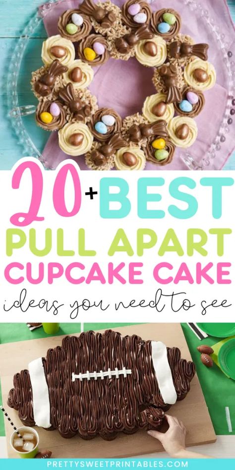 Pull Apart Cupcake Cake Number 11, Bunny Cupcake Cakes Pull Apart, Cupcake Cakes Birthday For Adults, Chocolate Pull Apart Cupcakes, Fun Birthday Cupcake Ideas, Bowling Pull Apart Cupcakes, Easy Cupcake Cakes Pull Apart, Cupcake Pullapart Ideas, Cupcake Cakes For Men