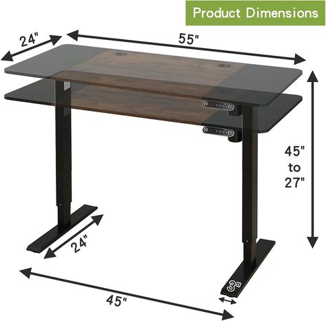 Electric Sit Stand Desk Work Desk, Adjustable Computer Desk Office Desk, Single Motor Stand Up... Standing Height Table, Free Trade, Standing Table, Ergonomic Desk, Electric Standing Desk, Adjustable Height Standing Desk, Stand Up Desk, Desk Height, Office Computer