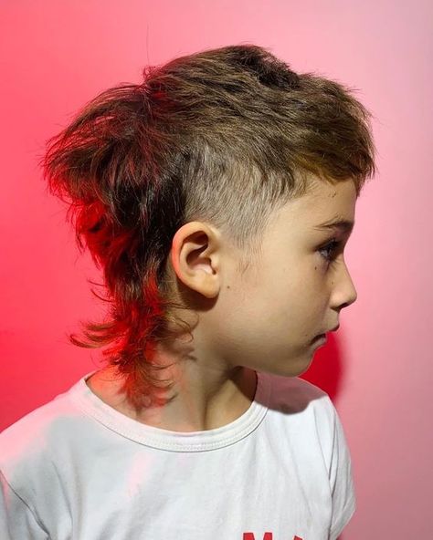 Stylish Baby Mullet Haircuts: Modern, Tapered Styles for Kids Mullet Haircut, Boy Hair, Short Hair, Hairstyles, Hair