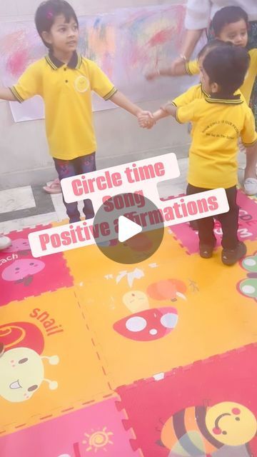 Get Set Go Preschool and Daycare on Instagram: "⭐️Every Day in school we do circle time   ⭐️The value it holds is immense .  ⭐️Circle time is where minds connect, ideas flourish, and bonds strengthen. Embrace the power of gathering and sharing.  ⭐️We sing positive affirmations to inclucate postivity and good enery among out students.  #play #playandlearn #toddler #toddleractivities #parenting" Ideas For Circle Time Preschool, Fun Circle Time Activities Preschool, Circle Time Songs For Toddlers, Circle Time For Toddlers, Circle Time Ideas For Toddlers, National Childrens Day, Circle Time Ideas For Preschool, Play Learn And Grow Together, Toddler Circle Time