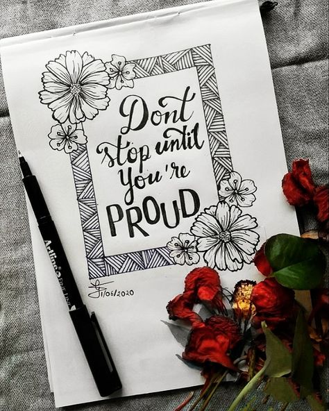 Motivational Quotes Positive Drawing, Motivating Doodle Art, Mandala With Quotes Art, Easy Mandala Drawing With Quotes, Motivational Mandala Art, Motivational Quotes With Drawings, Motivational Quotes Drawings, Mandala Quotes Inspirational, Motivational Drawings Sketch