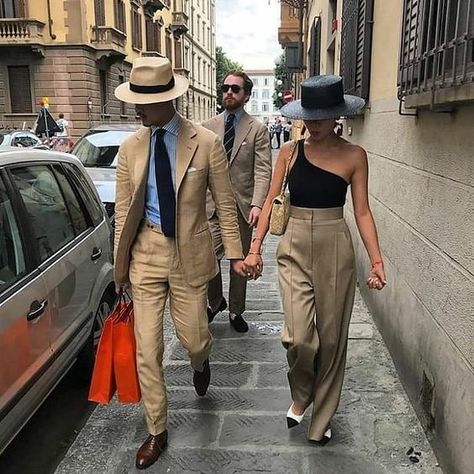 Summer elegance #menwithclass #mensstyle #menwithstyle #styleguide #instastyle #style #dapper #debonair #sartorial #chic #sprezzatura… Bombshell Fashion, Gentleman Mode, The Sartorialist, Couple Fits, Knit Baby Booties, Stylish Couple, Mens Fashion Rugged, Rugged Style, Fashion Victim