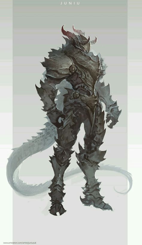 Demon Dragon Armor                                                                                                                                                                                 More العصور الوسطى, Dragon Armor, Personaje Fantasy, 다크 판타지, Monster Concept Art, Fantasy Monster, Fantasy Armor, Fete Anime, Creature Concept Art