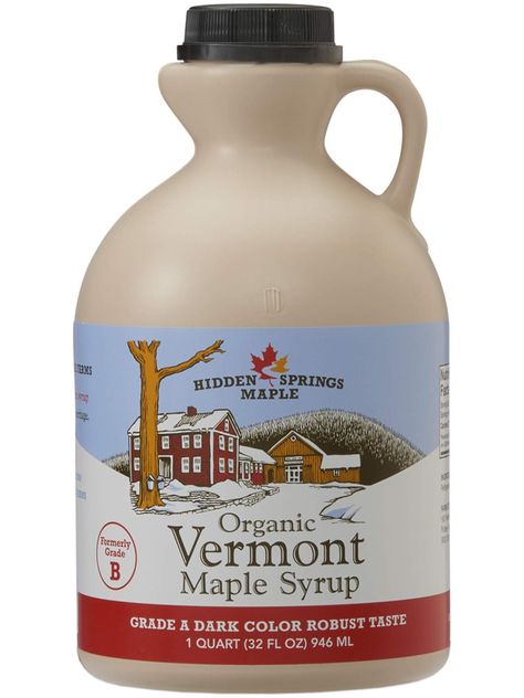 Hidden Springs Maple Organic Vermont Maple Syrup, Grade A Dark Robust (Formerly Grade B), 32 Ounce, 1 Quart, Family Farms, BPA-free Jug Paleo Running Momma, Blueberry Buttermilk Pancakes, Vegan Food List, Paleo Brownies, Organic Maple Syrup, Buttermilk Pancakes, Raw Vegan Recipes, Roasted Butternut, Roasted Butternut Squash