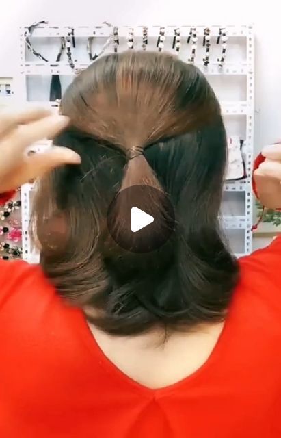 Short Hair Updo Tutorial, Short Hair Up, Braids For Medium Length Hair, Short Hair Bun, Easy Hair Updos, Hairdos For Short Hair, Short Hair Tutorial, Peinados Fáciles Para Cabello Corto, Bun Hairstyles For Long Hair