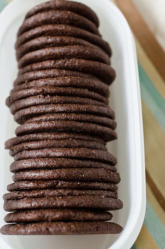 Homemade Chocolate Wafers 2 Homemade Wafers, Chocolate Homemade, Chocolate Wafer Cookies, Chocolate Wafer, Homemade Vanilla Ice Cream, Wafer Cookies, Ice Cream Sandwiches, Chocolate Wafers, Homemade Vanilla