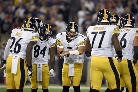 Pittsburgh Steelers QB Ben Roethlisberger: We can be better ... Leveon Bell, Antonio Brown Steelers, Pittsburgh Steelers Players, Steelers Baby, Pro Football Teams, Ben Roethlisberger, Pittsburgh Steelers Football, Antonio Brown, Steeler Nation