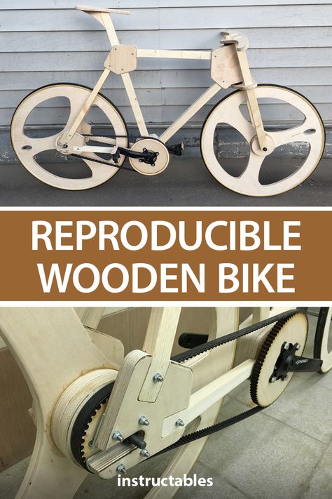 Wooden Bicycle, Cnc Router Projects, Wood Bike, Diy Cnc Router, Diy Go Kart, Wooden Bike, Pallet Patio Furniture, Diy Cnc, Ikea Chair