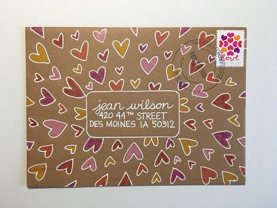 Art Envelopes, Hand Lettering Envelopes, Snail Mail Envelopes, Snail Mail Inspiration, Valentines Envelopes, Snail Mail Art, Fancy Envelopes, Mail Art Envelopes, Art Lettering