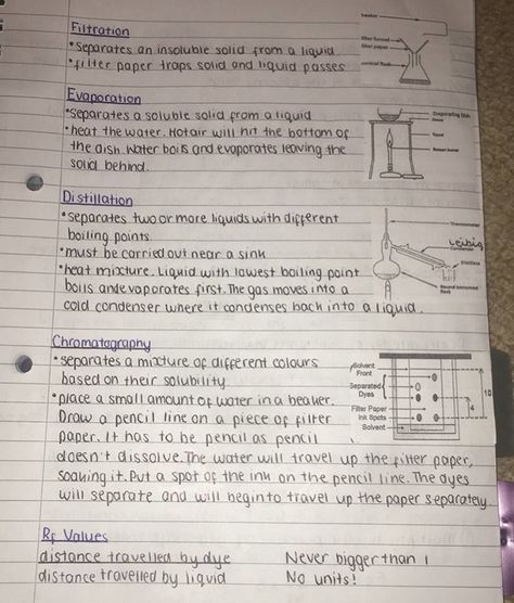 Gcse Triple Science, Triple Science Gcse Notes, Aesthetic Revision Notes, Gcse Notes, Gcse Chemistry Revision, School Revision, Revision Motivation, Gcse Chemistry, School Study Ideas