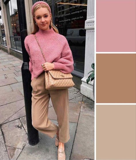 Colour Combinations Fashion, Color Combos Outfit, Color Combinations For Clothes, Beige Outfit, Trendy Fall Outfits, Looks Street Style, Style Mistakes, Colourful Outfits, Business Casual Outfits