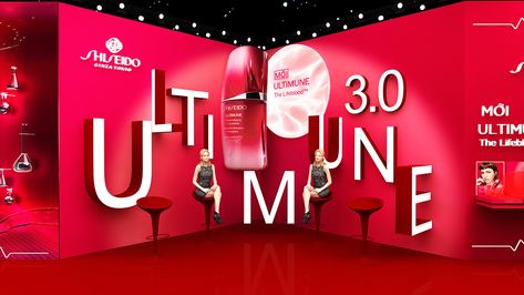 ULTIMUNE3.0 LIVETREAM :: Behance Shopping Mall Social Media Post, Stage Backdrop Design, Backdrop Event, Experiential Graphic Design, Event Booth Design, Exhibition Display Design, Elegant Backdrop, Corporate Event Design, Event Booth