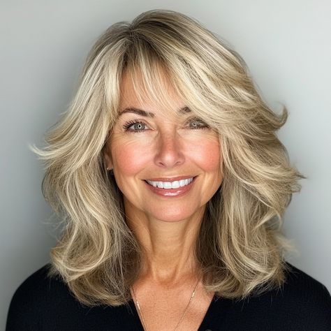 capecod8999 A pretty 50 year old woman with Shoulder Length M 8a5b9da1 d0d2 461b 8cd9 77ddd39fcff9 2 Blonde Hair For Women Over 50 Mid Length, Shoulder Length Feathered Hairstyles, Hair Styles 50 Year Old Women, Blonde Hair Older Women, Shaggy Lob With Bangs Shoulder Length, Medium Length Haircut Over 50, Old Money Blonde Medium Length, Shoulder Length Hair Over 50, Hair For 50 Year Old Women