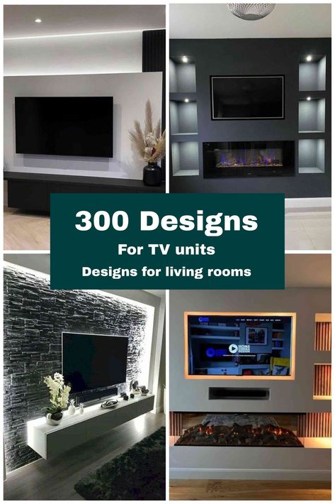 300 designs for TV units modern living room Tv Unit Design Modern Tv Unit Design Modern Living Luxury, Tv Units Modern, Tv Units Design, Tv Living Room Ideas, Tv Unit Design Modern Living Luxury, Living Room 2024, Tv Unit Designs, Modern Tv Unit, Modern Tv Unit Designs