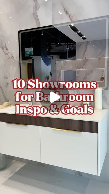 Home & Decor Singapore on Instagram: "[SAVE THIS POST!] Forget about saving inspo images and visit these bathroom showrooms to see the real deal in person. Shopping for bathroom fixtures 🛁🚽 is definitely more shiok when you get to feel the quality for yourself!

#homedecor #shopping #bathroom #bathware #toilet #bathroomgoals #bathroominspo #showroom #shower" Bathroom Showrooms, Bathroom Goals, Bathroom Inspo, Bathroom Fixtures, Showroom, Singapore, New Homes, Shower, Instagram