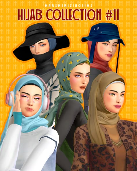 Sims 4 Cas Mods, Sims Packs, Pelo Sims, Sims 4 Mm Cc, Sims 4 Body Mods, Hijab Collection, Sims 4 Cc Folder, Sims 4 Dresses, Sims 4 Characters