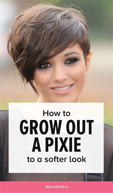 Growing Out Hair Tips, Carre Haircut, Grow Out A Pixie, Growing Short Hair, Growing Out Pixie Cut, Growing Out Hair, Grown Out Pixie, Bangs Bob, Pixie Cut With Bangs