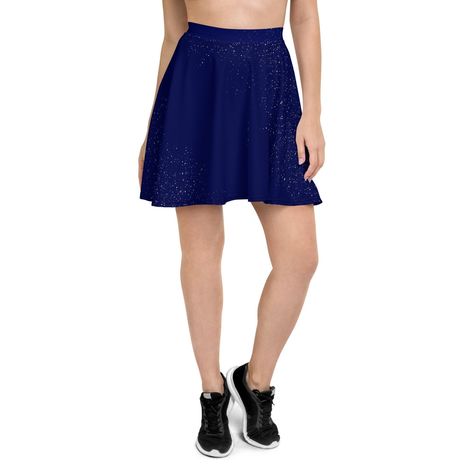 Taylor Swift Grammys-inspired Midnights Blue Skater Skirt - Etsy Green Skater Skirt, Blue Skater Skirt, Photographer Design, Genie In A Bottle, British Racing Green, Womens Skirts, Blue Whale, Feminine Look, Wide Leg Trousers