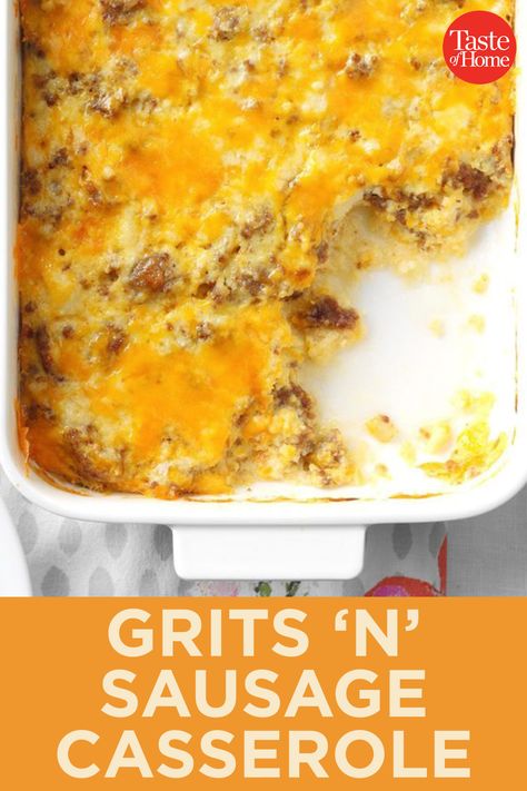 Grits Recipe Breakfast, Old Town Florida, Fried Rice Healthy, Grits Breakfast, Grits Casserole, Soul Food Recipes, Rice Healthy, Best Breakfast Casserole, Grits Recipe