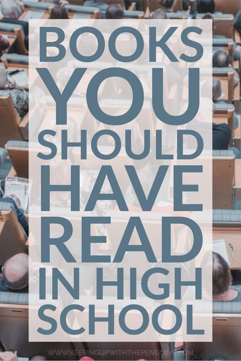I should say at the outset that I'm generally opposed to required reading. I think the best way to foster a true love and appreciation for reading and writing is to allow kids to read and write what interests them. That said, here are five books I think you should have read in high school... #BookList #ReadingList #RequiredReading #SummerReading #BooksToRead #BooksForTeens #YoungAdult #YABooks #Fiction #BookBlogger #Readers #WeLoveBooks #HighSchool #Read #Syllabus #English #Literature Books To Read In High School, High School Books To Read, High School Reading List, School Times, Best Non Fiction Books, High School Reading, Best Books List, High School Books, The Outset