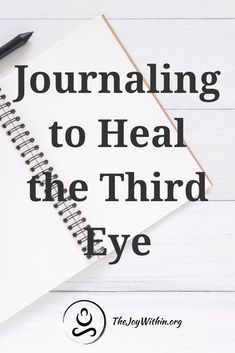 Journaling To Heal, Chakra Journal Prompts, Chakra Centers, Chakra Journal, The Third Eye Chakra, Healing Journal, 3rd Eye Chakra, Chakra Health, Third Eye Opening