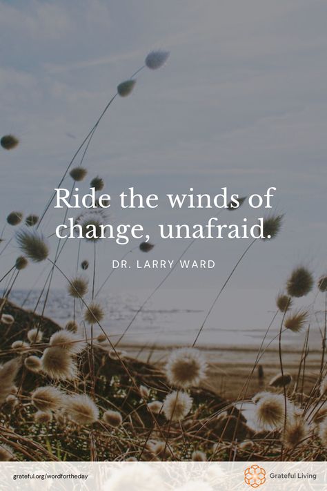 "Ride the winds of change, unafraid." -Dr. Larry Ward

📷: Valentin

#WordForTheDay #GratefulLiving #Gratitude #Gratefulness #Grateful #Quote #Quotes #DailyQuote #QuoteOfTheDay #GratitudePractice #GratitudeDaily Change Of Scenery Quotes, Nature Lover Quotes Feelings, Horizon Quotes, Nature Lover Quotes, Peaceful Quotes, Wind Of Change, Awesome Quotes, Peace Quotes, Practice Gratitude