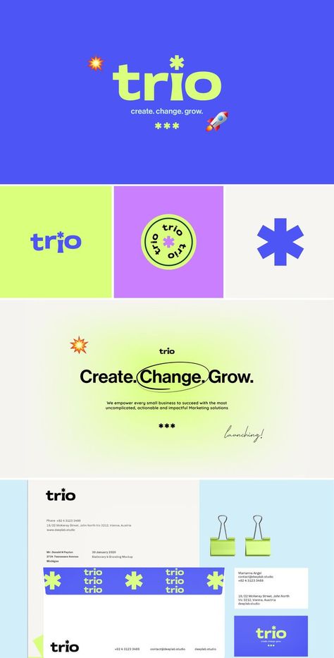 Marketing Agency Branding, Vibrant Branding, Mises En Page Design Graphique, Agency Branding, Desain Ui, Design Club, Banner Web, Bold Branding, Desain Editorial