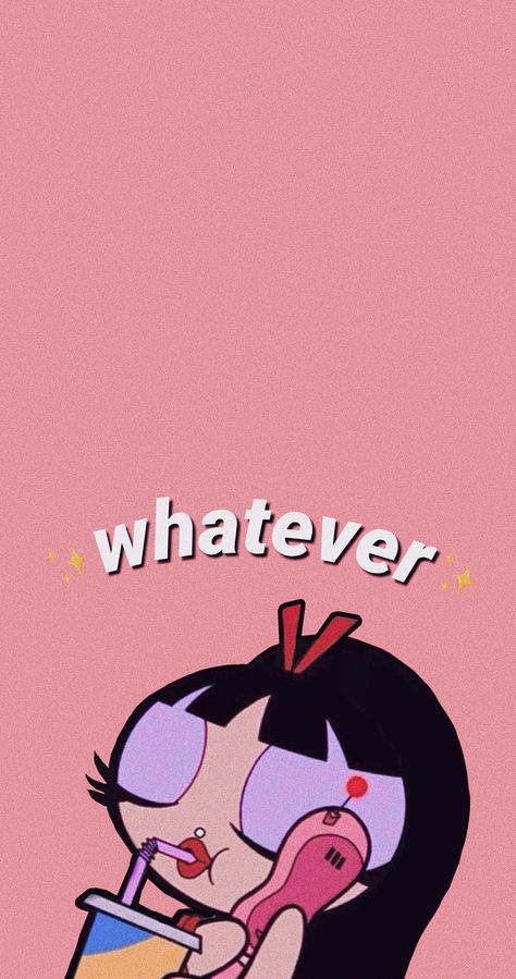 #buttercup #powerpuffgirls #lockscreen #wallpaper #pink #pinkwallpaper #aesthetic #cartoon #whatever Lockscreen Wallpaper Pink, Vintage Wallpaper Iphone, Taustakuva Iphone Disney, Grafika Vintage, Powerpuff Girls Wallpaper, Vintage Cartoons, Wallpaper Retro, Wallpaper Disney, Iconic Wallpaper