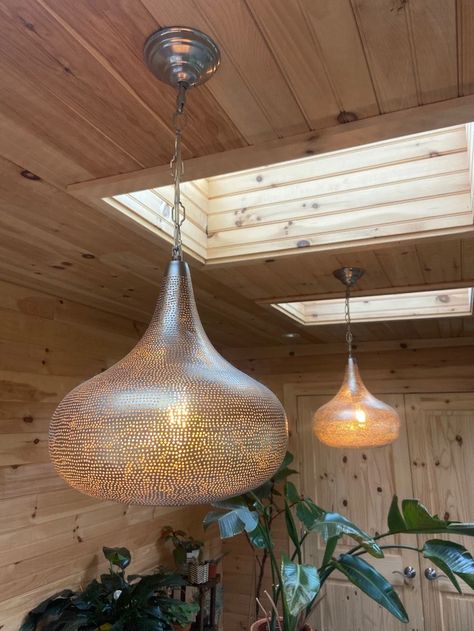 Moroccan Pendant Lightpendant Lightingmoroccan Pendant | Etsy Arabian Home Decor, Light Fixtures Pendant, Moroccan Chandelier, Moroccan Pendant Light, Moroccan Lamp, Lamp Ceiling, Modern Moroccan, New Home Decor, Copper Lighting