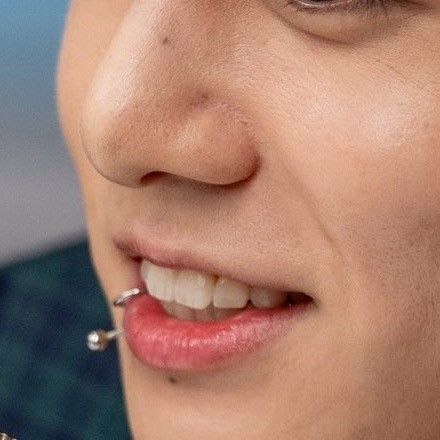 © gothoec - jungkook lq icons jk details Jungkook's Lips, Lip Mole, Jungkook Lips, Lip Piercing Ring, Jungkook Lq, Bts Jk, Lip Ring, Lq Icons, Jung Kook