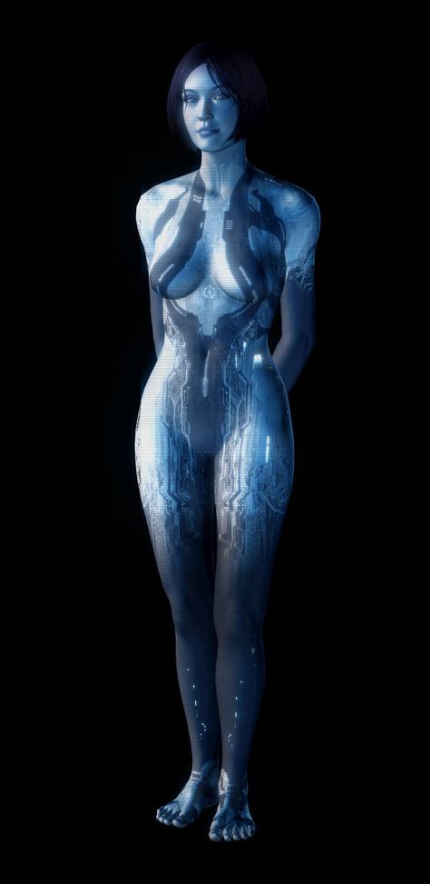 Cortana Halo Fan Art, Future Distopia, Halo 4 Cortana, Cortana Cosplay, Halo Drawings, Genshin Anime, Halo Tattoo, Cortana Halo, Halo Cosplay