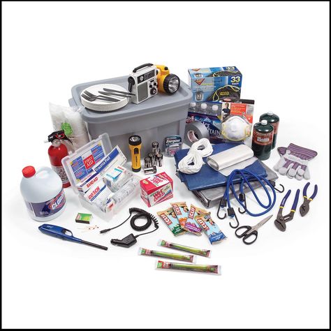 Make Your Own Storm Kits Storm Prep, Home Safety Tips, Emergency Survival Kit, Survival Bag, Go Bag, Emergency Prepping, Family Handyman, Home Safety, Emergency Kit