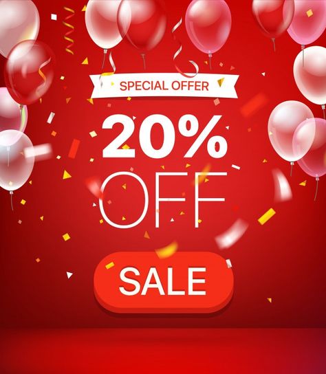 Special offer 20 percent off banner | Premium Vector #Freepik #vector #banner #ribbon #business #sale 20% Sale Poster Design, 20 Sale Poster, Sale Poster Design, Downey California, Dandelion Wall Art, 20 Percent Off, Instagram Frame Template, Business Logos, Cool Wallpapers For Phones