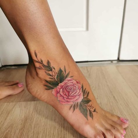 Foot Tattoo Placement, Sunflower Foot Tattoos, Floral Foot Tattoo, Butterfly Foot Tattoo, Foot Tattoo Ideas, Foot Tattoo Designs, Cute Foot Tattoos, Small Foot Tattoos, Ankle Tattoos For Women