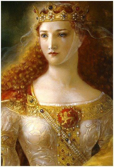 Eleanor of Aquitaine (1122 or 1124 – 1 April 1204) was one of the wealthiest and most powerful women in western Europe during the High Middle Ages, a member of the Ramnulfid dynasty of rulers in southwestern France. She became Duchess of Aquitaine in her own right while she was still a child, then later Queen consort of France (1137–1152) and of England (1154–1189) Aliénor D'aquitaine, Viking Heritage, Norse Culture, Queen Of France, Eleanor Of Aquitaine, Be A Queen, High Middle Ages, Medieval Wedding, History Nerd