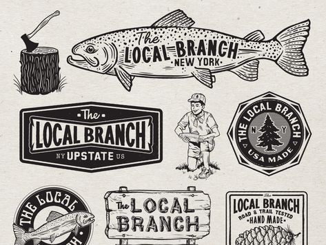 Fishing Club Logo, Coastal Graphic Design, Bd Design, Proposal Design, Catch Of The Day, Campaign Logo, Logo Design Ideas, Industry Logo, Fish Logo