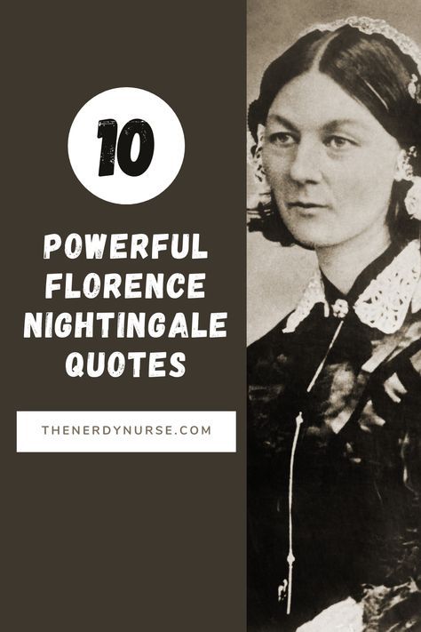 We all need encouragement. When the chips are down, one of these powerful, Florence Nightingale Quotes, could inspire you to take action and move forward. #thenerdynurse #nurse #nurses #nursequotes #inspirational #florence Florence Nightingale Facts, Nightingale Tattoo, Florence Nightingale Quotes, Nursing Student Quotes, Nurse Lifestyle, Nurse Blog, Nerdy Nurse, Nursing History, Nursing 101