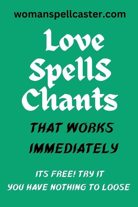 Love Spell Chants That Work Immediately. Looking to manifest love and emotional connection? Discover the magic of spells. Try these powerful love spell chants that really work! Step-by-step guide inside. #LoveSpellChants #LoveMagic #LoveSpellsThatWorkImmediately Love Chants Spell, Love Binding Spells That Work, Love Spells That Work Immediately, Real Witchcraft, Spell Chants, Wicca Love Spell, Eclair Dessert, Love Chants, Truth Spell