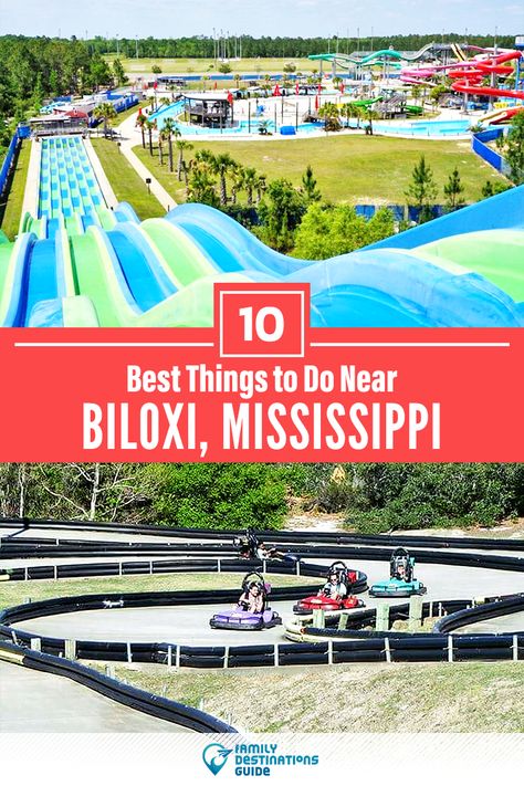 Dreaming about a family vacation to Biloxi, Mississippi and looking for things to do and places to visit nearby? We’re FamilyDestinationsGuide, and we’re here to help: Discover the best places to visit near Biloxi - so you get memories that last a lifetime! #biloxi #biloxithingstodo #biloxiwithkids #biloxiactivities #nearbiloxi What To Do In Biloxi Mississippi, Biloxi Mississippi Beach, Gulfport Mississippi Things To Do In, Things To Do In Gulfport Mississippi, Things To Do In Biloxi Ms, Mississippi Things To Do, Beau Rivage Biloxi Mississippi, Biloxi Mississippi Things To Do, Mississippi Beaches