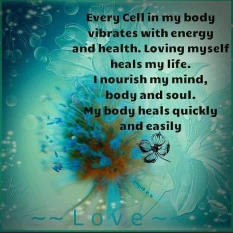 Learn Reiki, Health Affirmations, Daily Positive Affirmations, Make Peace, Body Healing, Daily Meditation, Easy Yoga, Yoga Quotes, Healthy Mind