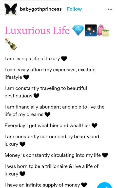 positive affirmations, law of attraction, law of assumption, money mantras, life of luxury, life of leisure, soft life, luxury lifestyle, abundance mindset, abundant lifestyle Perfect Life Affirmations, It Girl Affirmations, Dream Life Affirmations, Life Affirmations, Divine Feminine Spirituality, Luxurious Life, Vision Board Affirmations, Vision Board Manifestation, Spiritual Manifestation