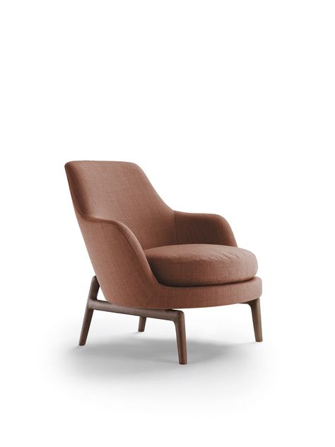 High-back armchair LEDA by FLEXFORM Arm Chair Design, Classic Home Furniture, High Back Armchair, Interior Design Mood Board, High Back Chairs, Armchair Furniture, Single Sofa, Sofas And Chairs, Arm Chair