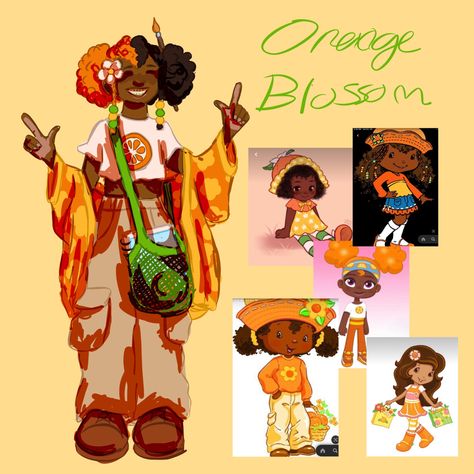 Orange Blossom Fanart, Strawberry Shortcake Outfits, Theatre Crafts, Berry Shortcake, Strawberry Shortcake Cartoon, Strawberry Shortcake Characters, Cartoon Fan, Cute Art Styles, Cartoon Shows