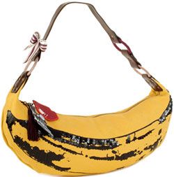 Loop NYC Warhol Banana Purse Warhol Banana, Andy Warhol Banana, Fruit Bag, Funny Bags, Banana Bag, Creative Bag, Iconic Chairs, Banana Print, Practical Bag