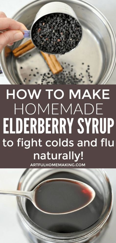 How to make elderberry syrup on the stove top for natural immune support during cold and flu season. An easy tutorial for making homemade elderberry syrup! Make Elderberry Syrup, Homemade Elderberry Syrup, Elderberry Syrup Recipe, Natural Immune Support, Homemade Elderberry, Elderberry Recipes, Elderberry Syrup, Poo Pourri, Cold Remedies